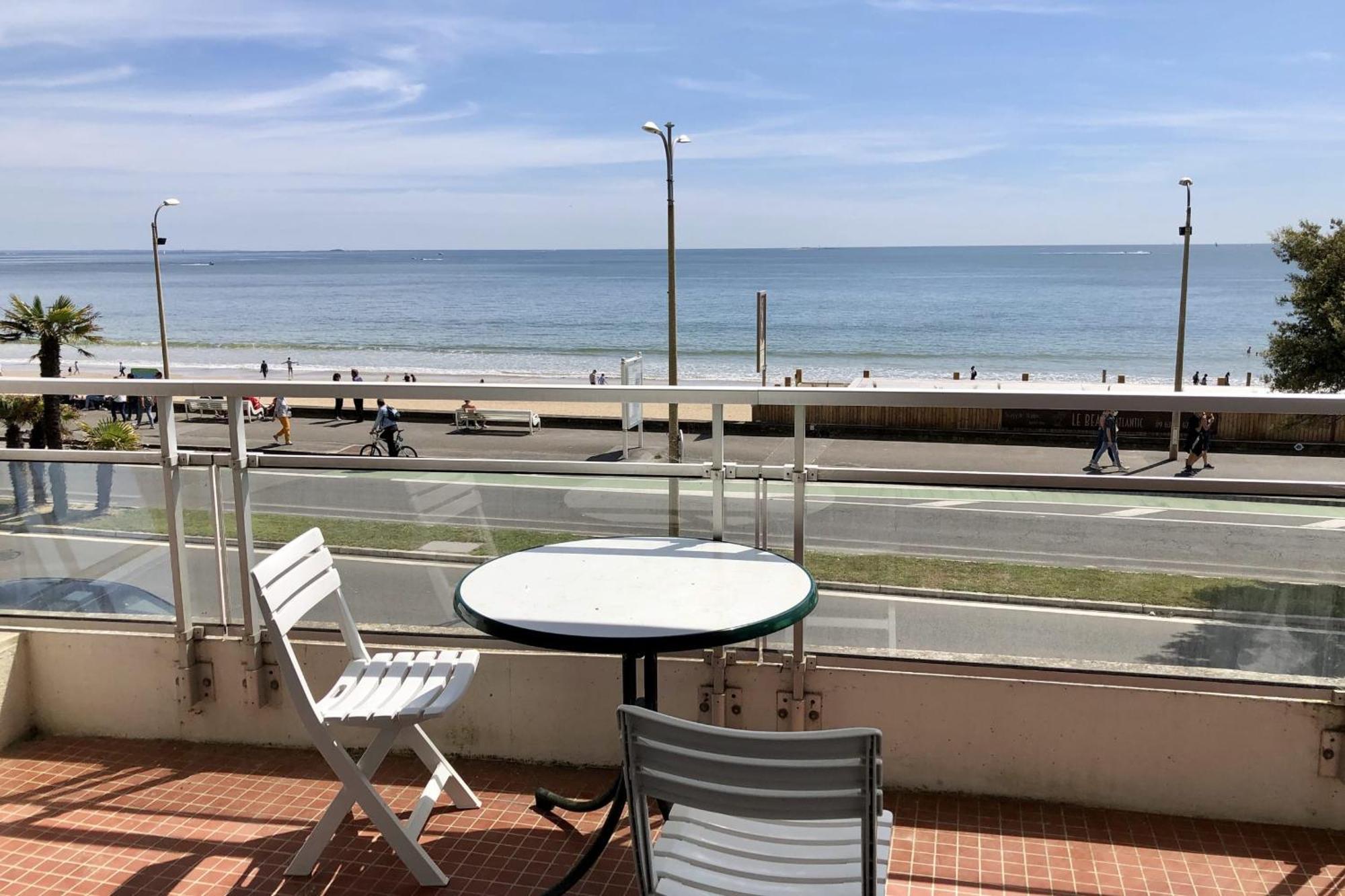 Ferienwohnung Studio And Terrace Sea View In La Baule Exterior foto